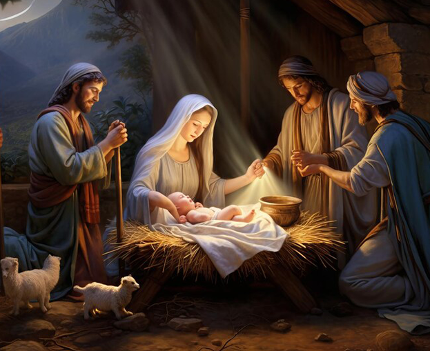 The virgin birth of Jesus