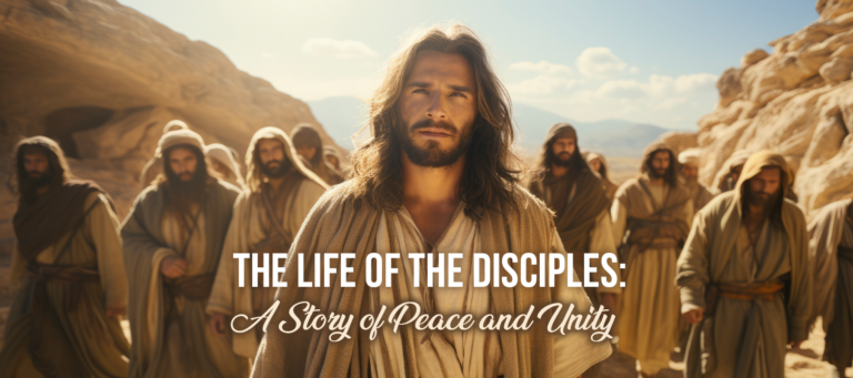 Jesus and the disciples blog header
