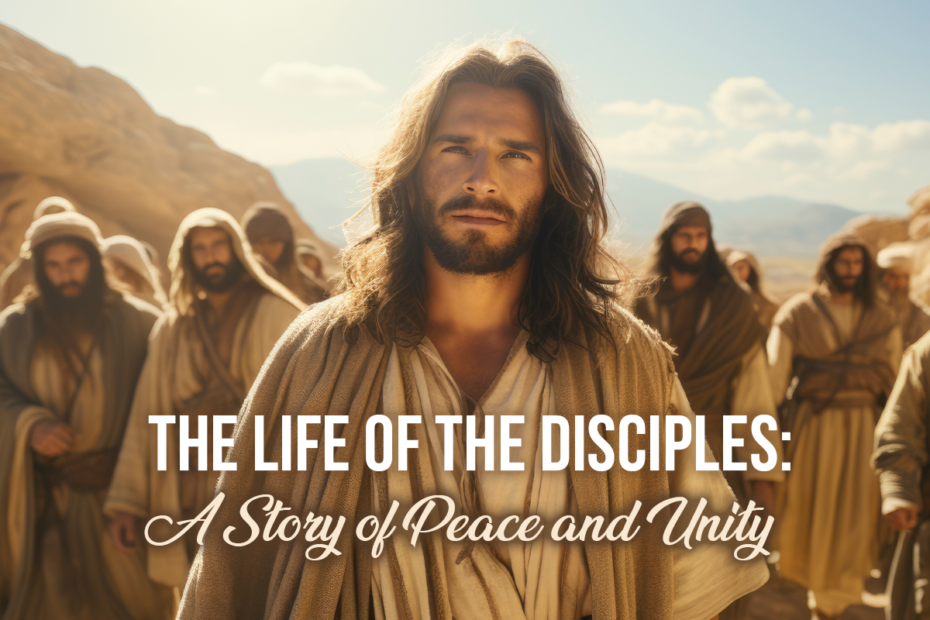 Jesus and the disciples blog header