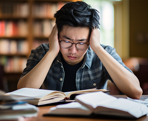 A man confused about studying the Bible